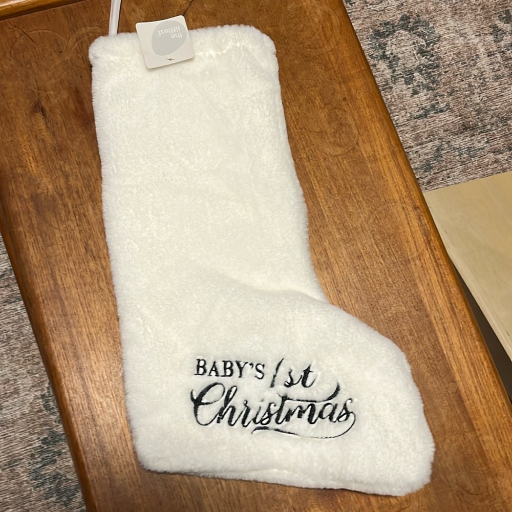 Baby’s 1st Christmas stocking